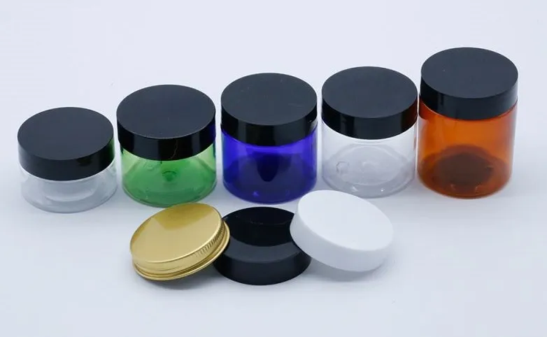 Popular 240ml 340ml 420ml 4oz 8oz Clear wide mouth plastic jars pet food Container Food Jars with custom plastic lids