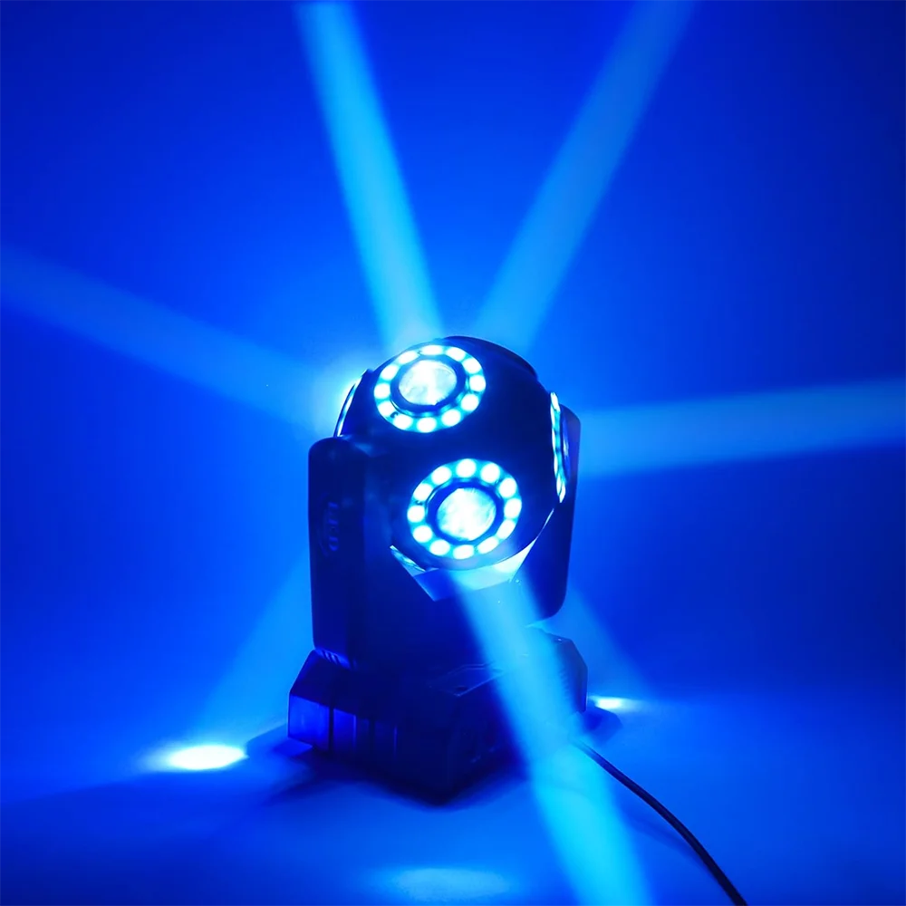Led Dj Football Light Disco Moving Head Rotating Party Club Magic Ball Effect Light