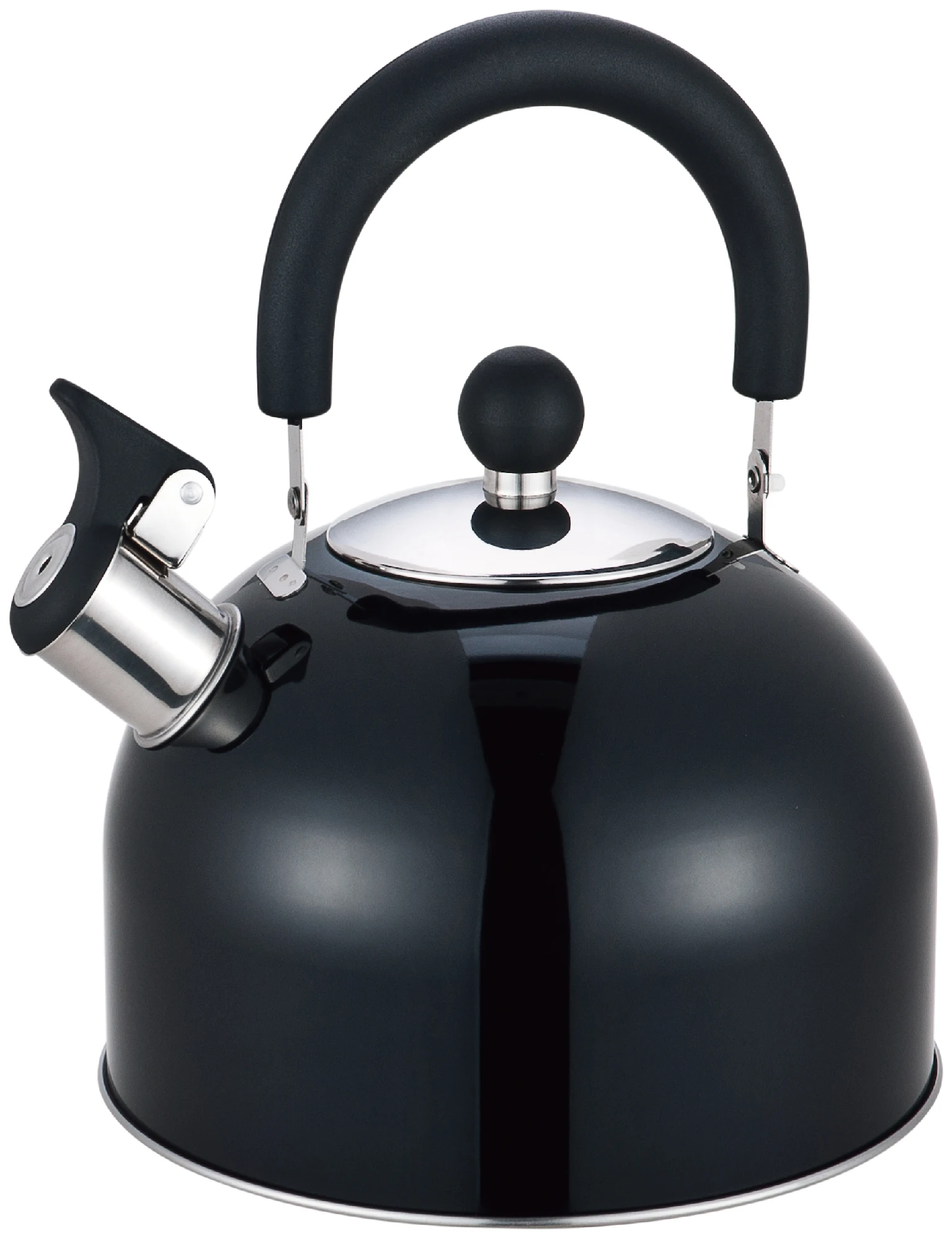 Heat Resistant Moveable Handle Tea Kettles With Whistle Stainless Steel Tea Pot