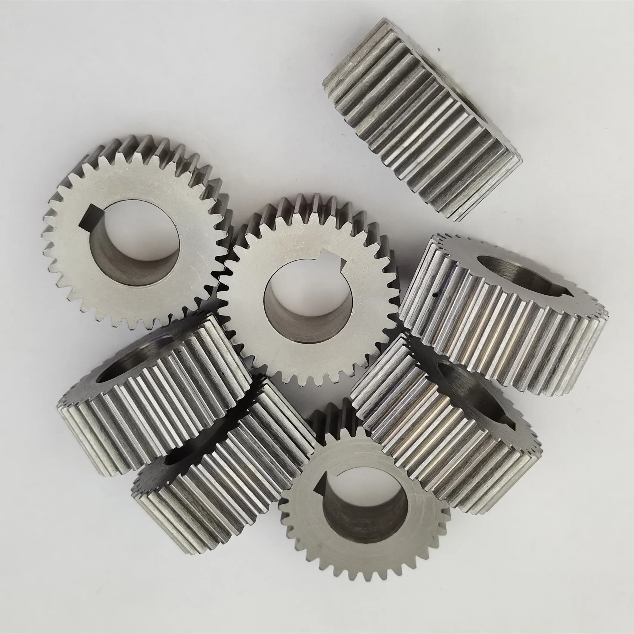 Customized cylindrical gear spur gear carbon steel transmission gear