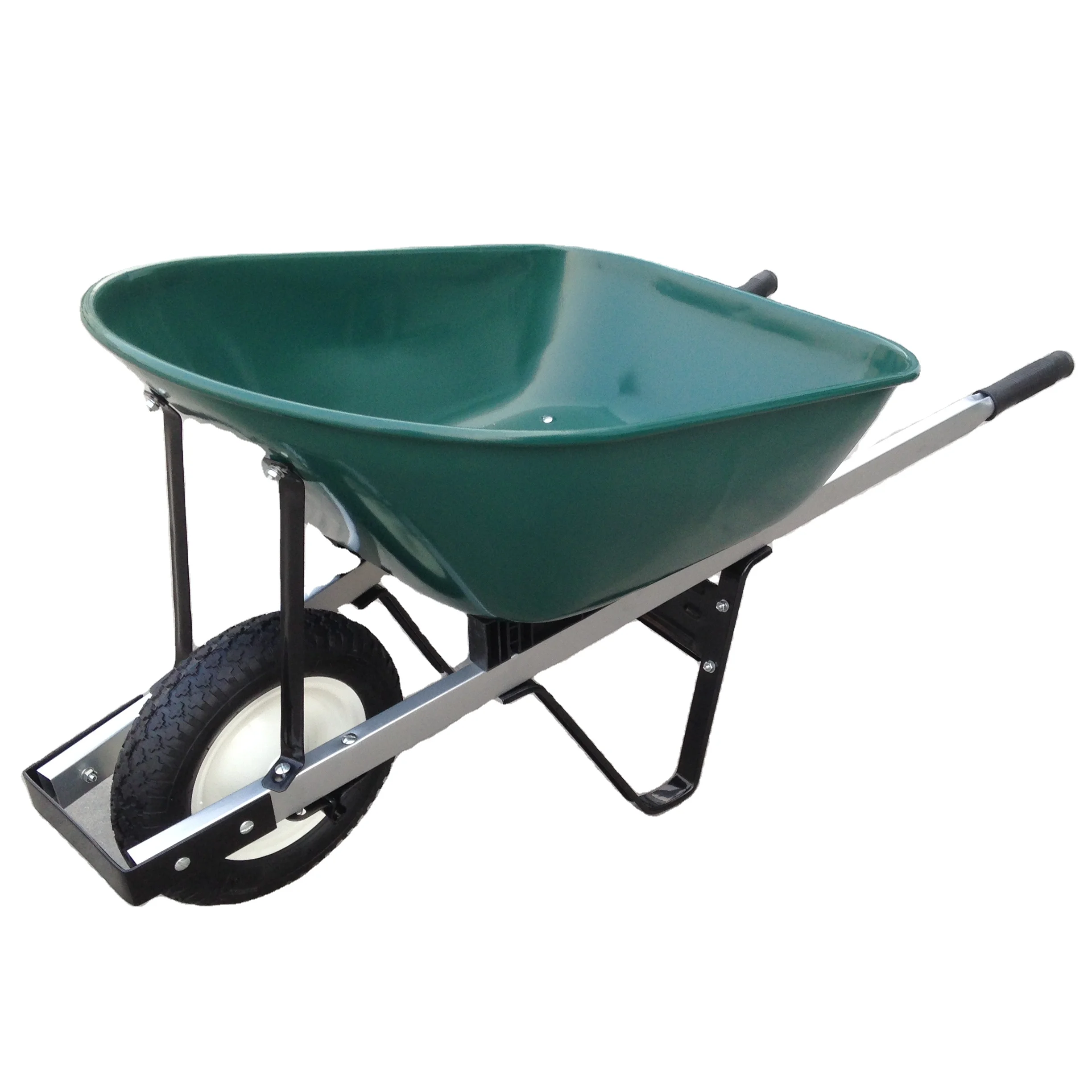 Американская Строительная тачка 6 куб. Футов/7 стальная с плоскими