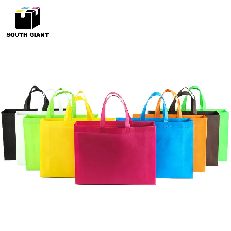 
Customized Print Promotional Recycle Fabric PP Non-woven Shopping Bag with Logos 