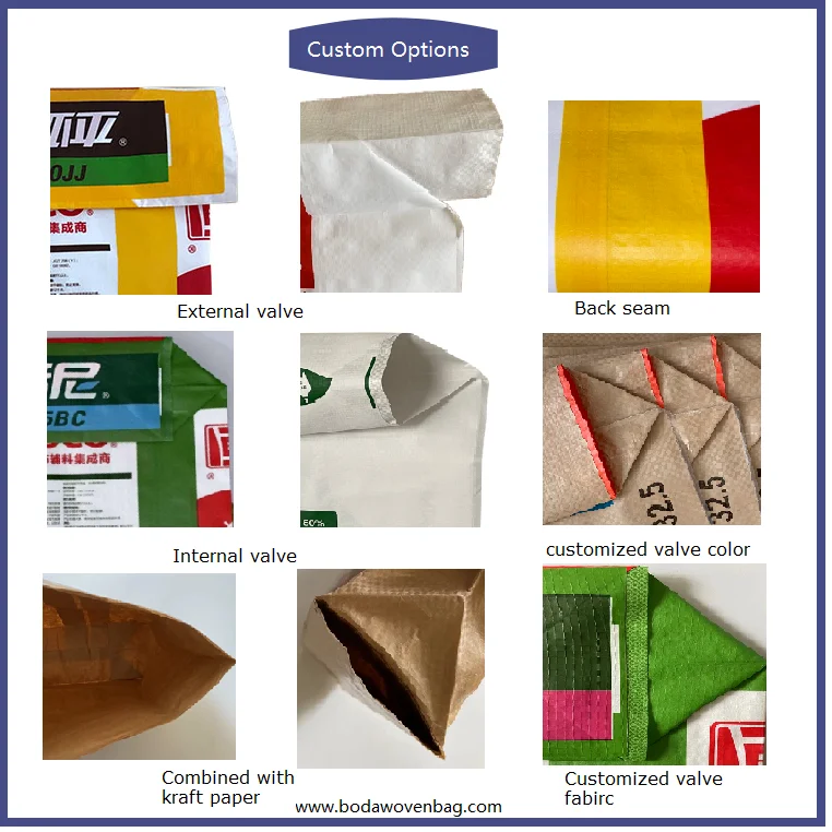 BLOCK BOTTOM BAG OPTIONS