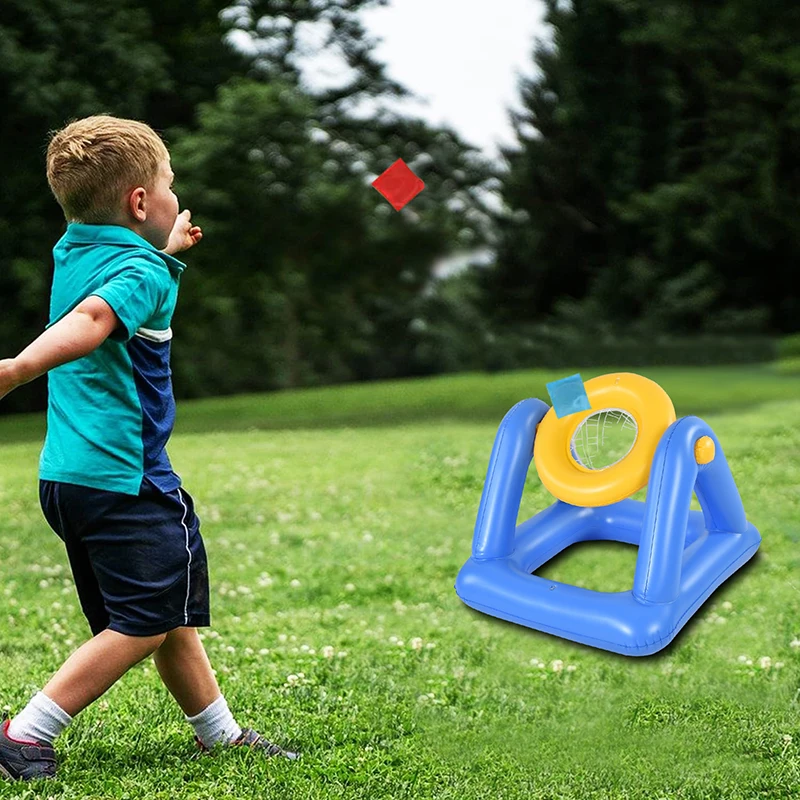 Portable Mini Inflatable Target Toss Game Set for Kids Outdoor Indoor Play Fun Toy With Target Inflatable Kid Toys