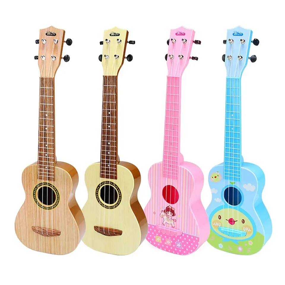 Cartoon Animal Guitar Toys For Kids Children Learn Study Ukulele Toy Musical Instrument Toys