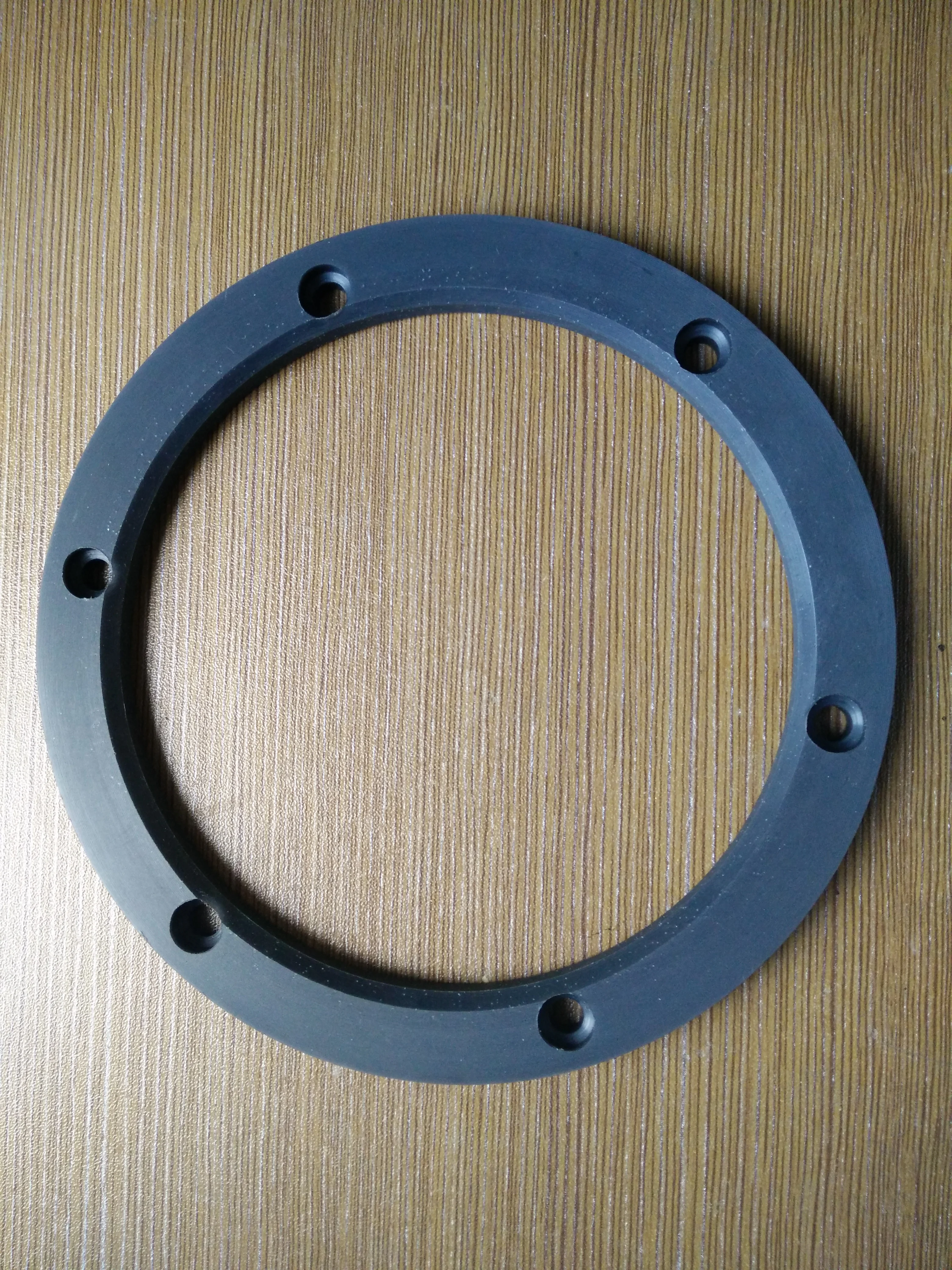Customized high pressure car exhaust graphite gasket high quality material round gasket