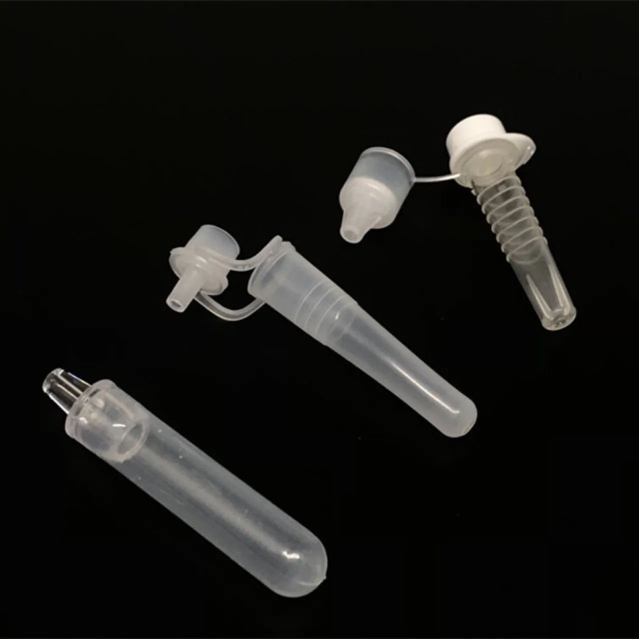 Hot sale China Plastic Transparent Tube Disposable Antigen Extraction Tube Rapid Test 1ml Extraction Tube