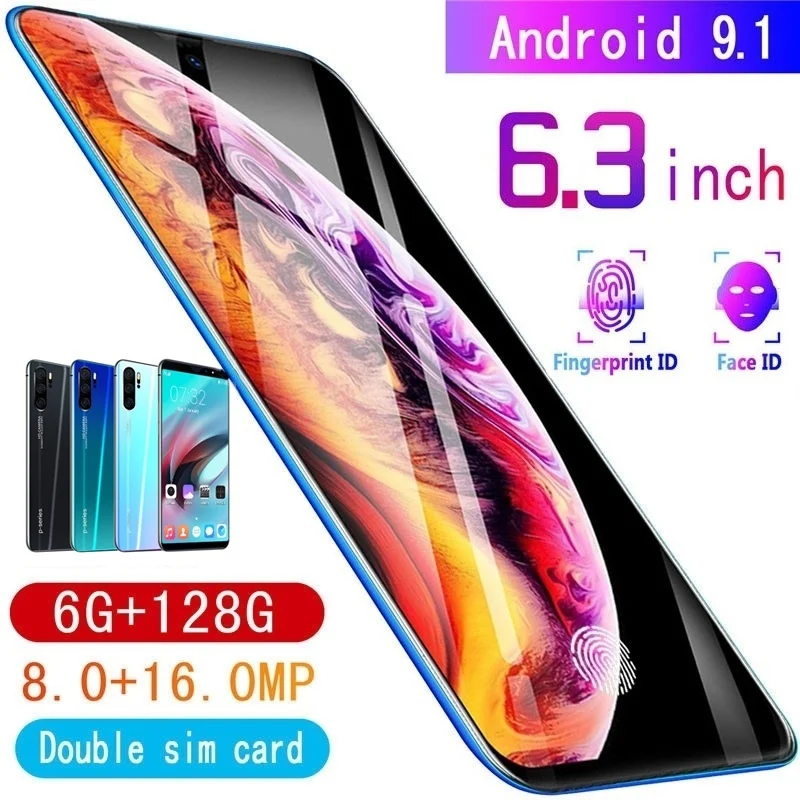 Новый P31 Pro Android AMOLED 3G 4G 5G android телефон оптом Оригинальный разблокированный смартфон