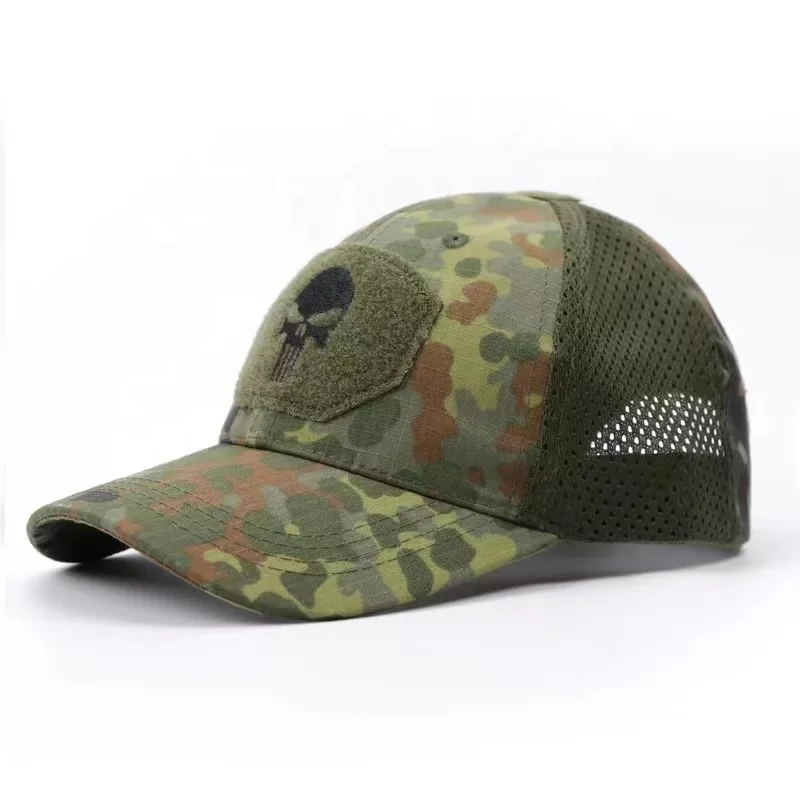MITO ocp tactical hat tactical beret hat 65% cotton 35% polyester tactical hat embroidery USA flag baseball cap with meta
