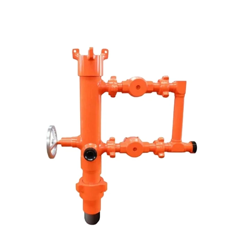 API Standard Oilwell Casing Cementing Head BTC Thread from China Conventional Single Plug Cementing Head