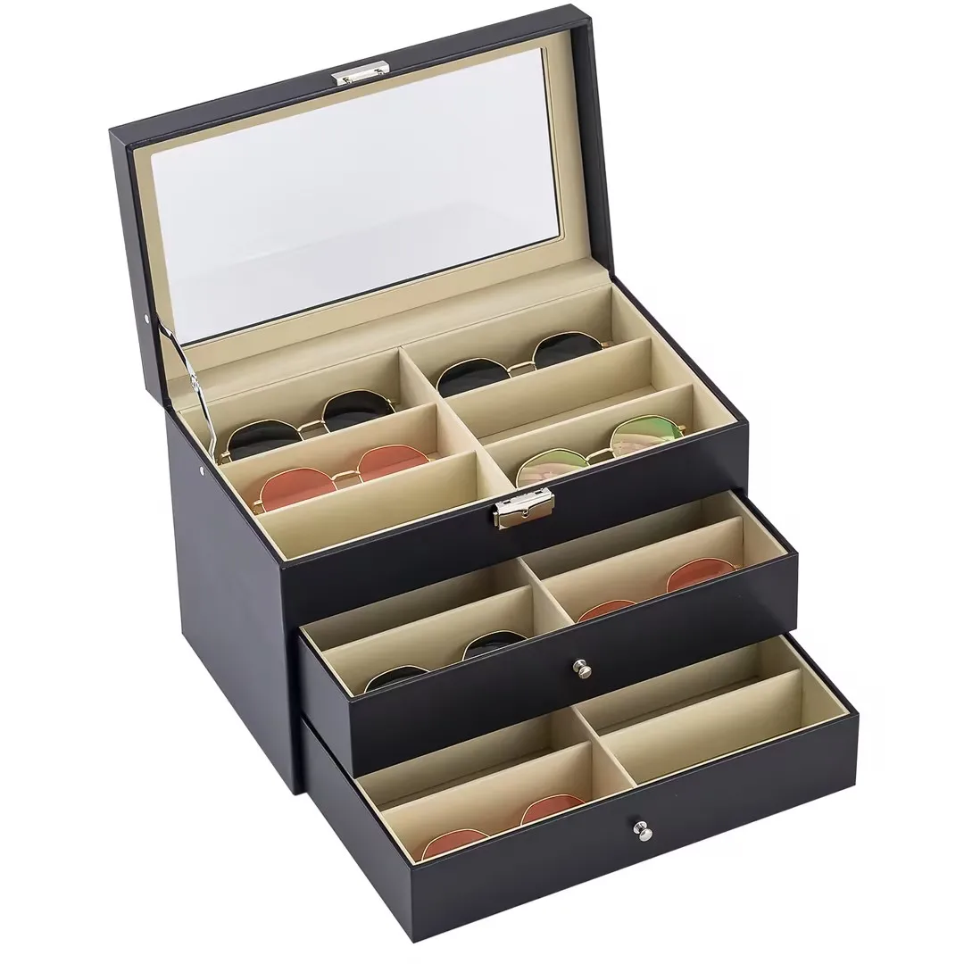 Watch , jewelry and glasses wood case