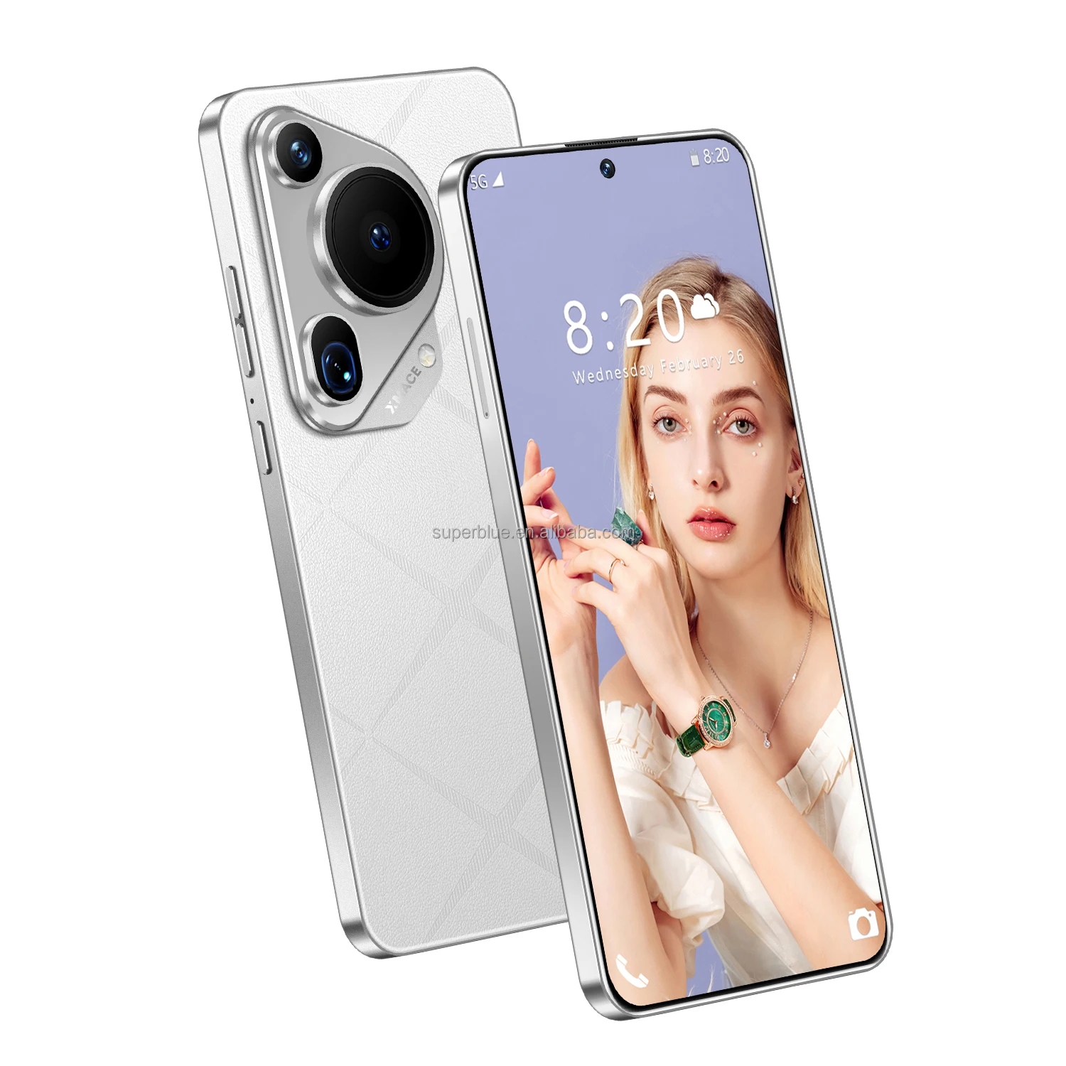 Factory Direct Sale Hot Selling Smart Phone 16MP+2MP 2+16GB 6.5 inch Display 4G Dual Sim Android for huawei p70 ultra