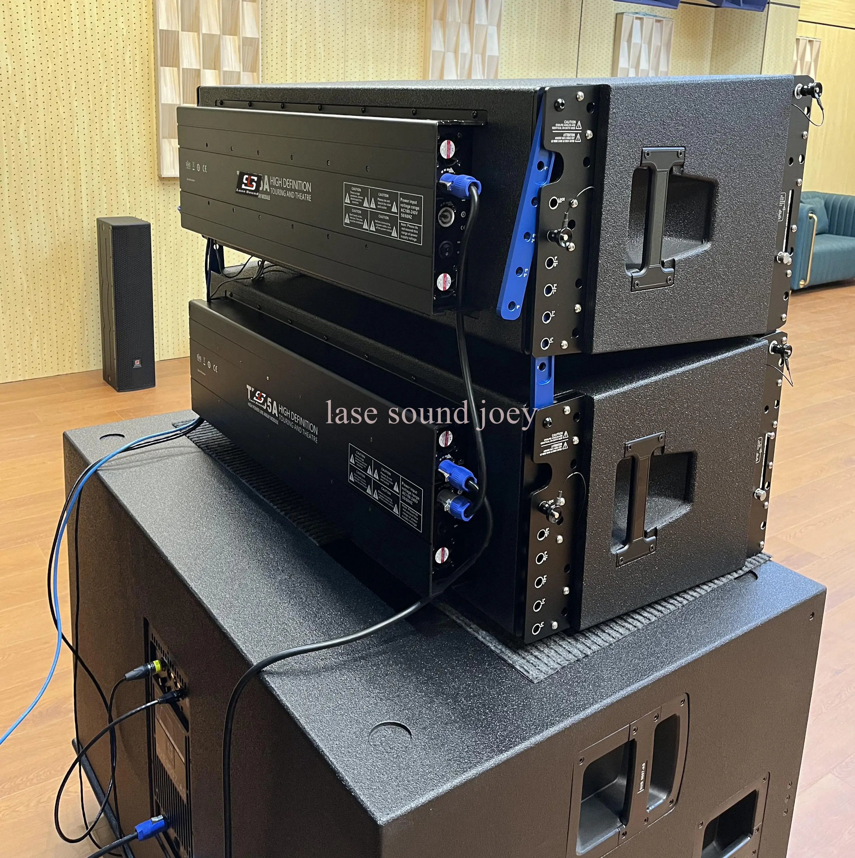 TTL 55-A dual 12 inch 3-way line array speakers sound system stage professional audio Pro speakers