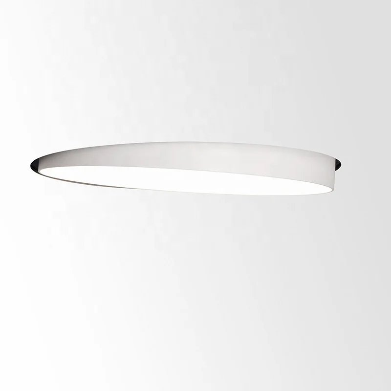 Simple Recessed Chandelier Led Modern Round Household Living Room Light Master Bedroom Light Nordic Room Study Creative Light F