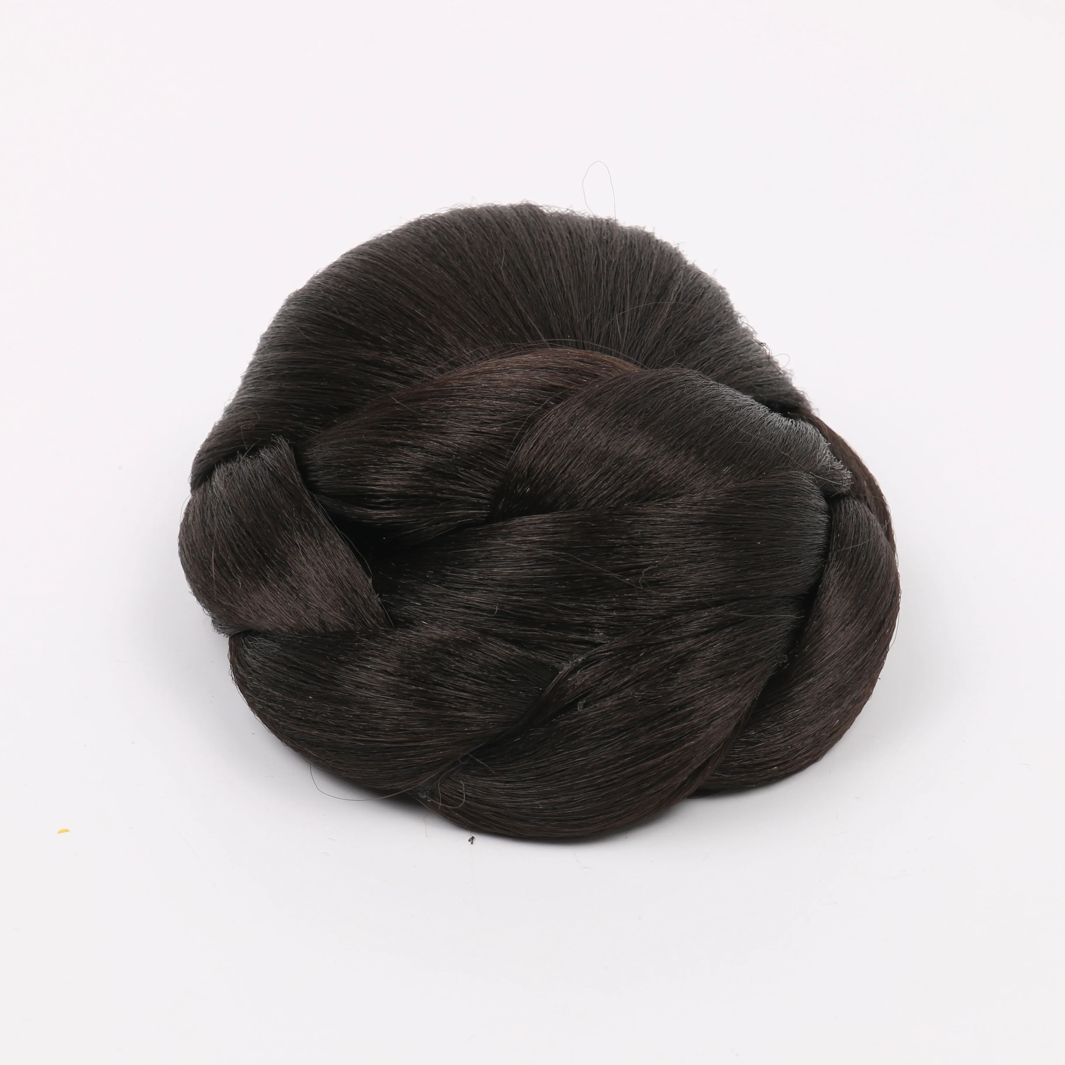 Многоцветные синтетические волосы, шиньон, африканские вьющиеся булочки