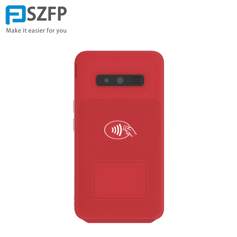 4-дюймовый программируемый Портативный 4G Wifi Android 10 OS EMV NFC smart POS-терминал без