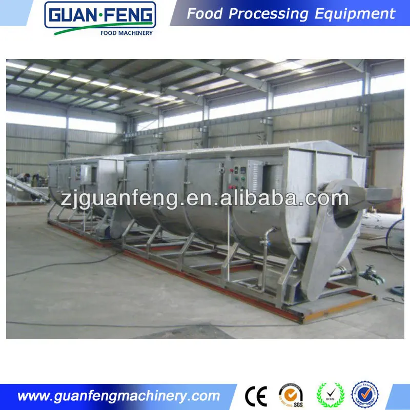 Professional Tunnel Quick Freezing Fluidized IQF Freezers Freezing Frozen Food Machine