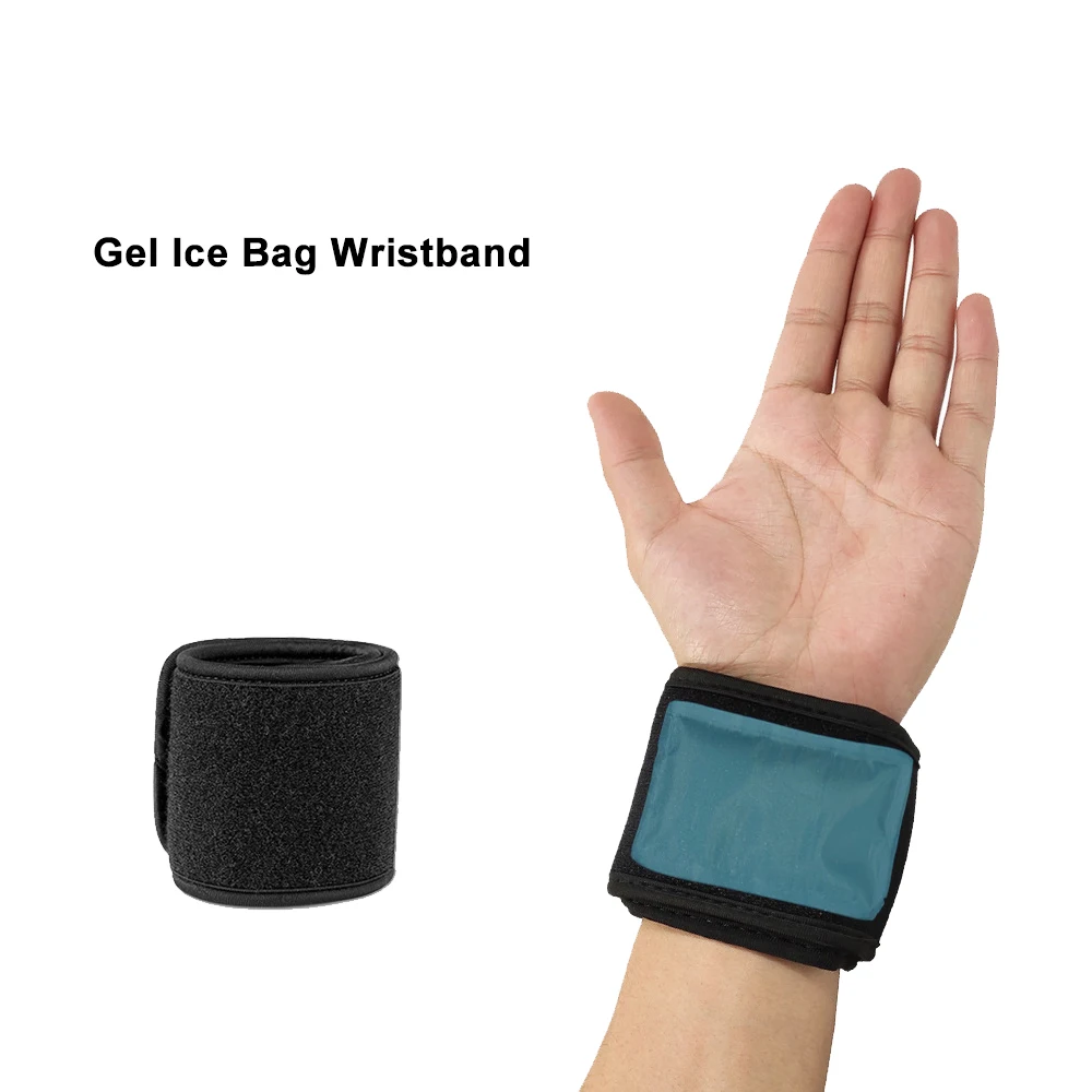 Cold Therapy Wrist Wrap Cold Packs Reusable Gel Ice Pack Compress For Injuries Recovery Pain Relief Hand Wrist Elbow Foot Ankle