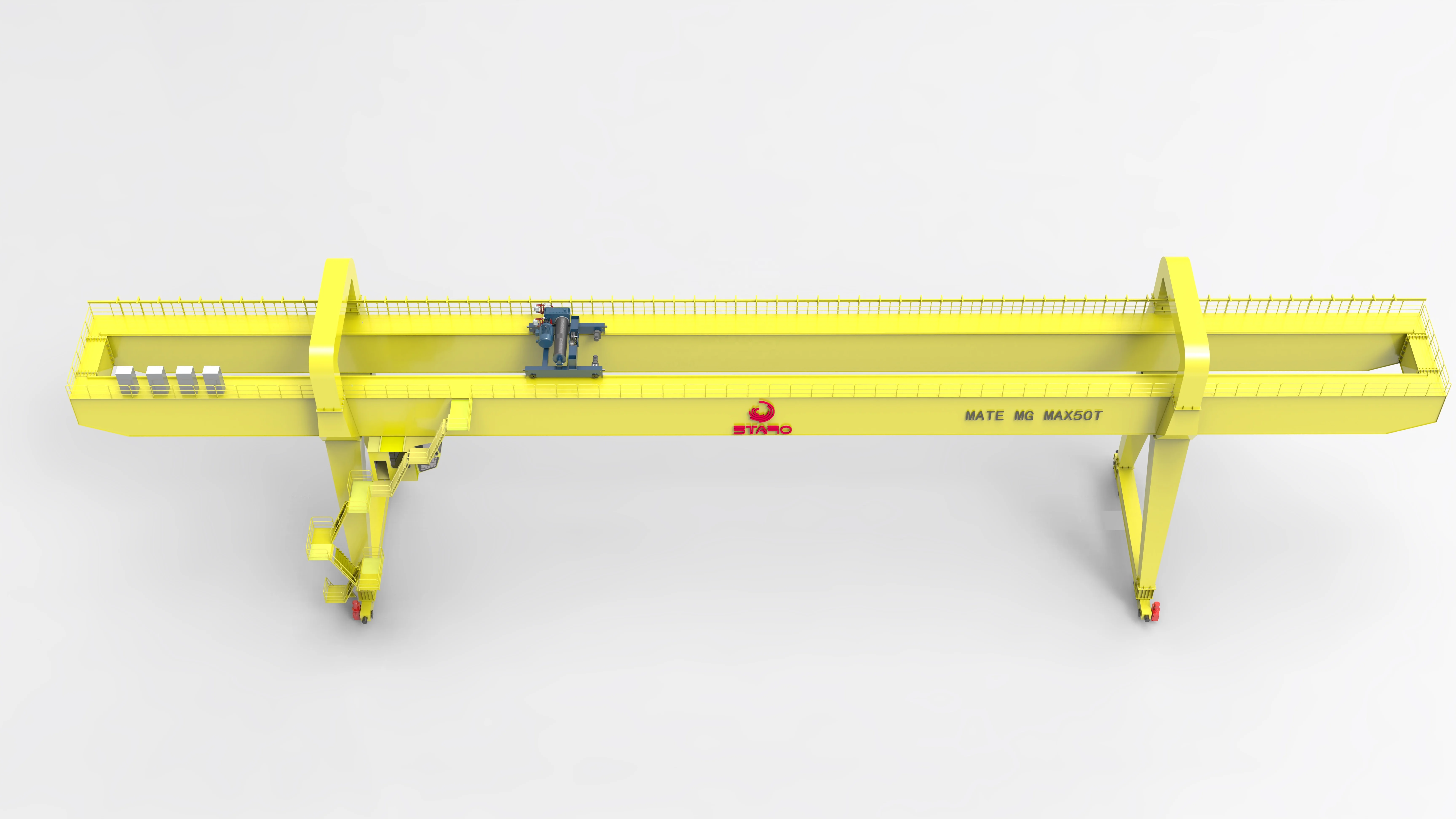 Factory price 10 t 20 t  30t  40t 50 ton double girder gantry crane comply with CE designed life 15-20 years