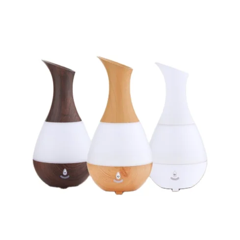 Bluetooth version Air Humidifier Essential Oil Diffuser Aroma Lamp Aromatherapy Electric Aroma Diffuser Mist Maker for Home-Wood