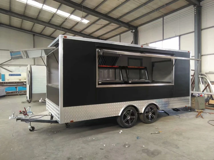 high quality spain food trailer with good price for sale