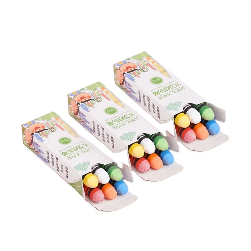 Popular Design White Board Marker Color Chalk Marker 6 Pens Dustless Chalks Set