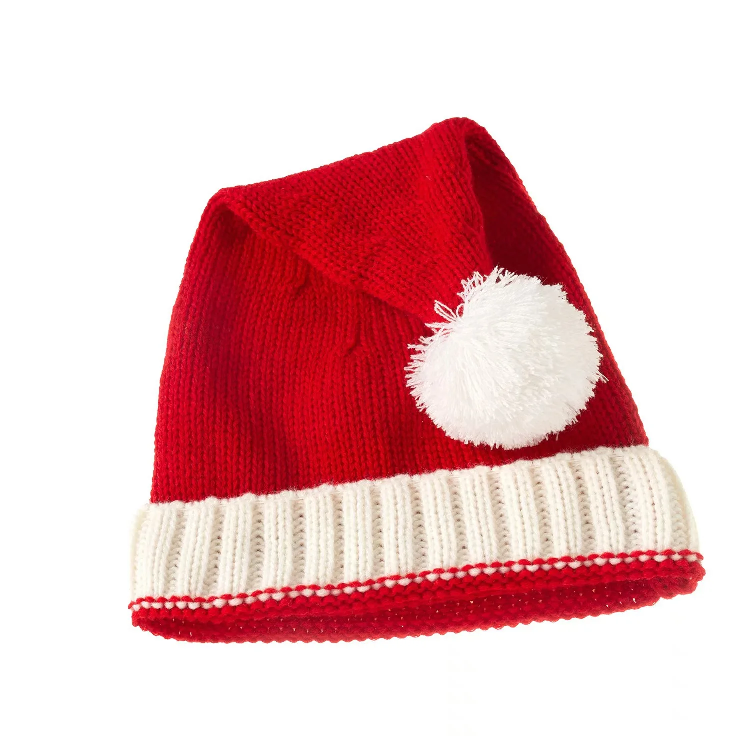 Fashion Adults Party Colorful Winter Parent-Child Gorras Santa Knitted Hat For Kids Crazy Christmas Hats