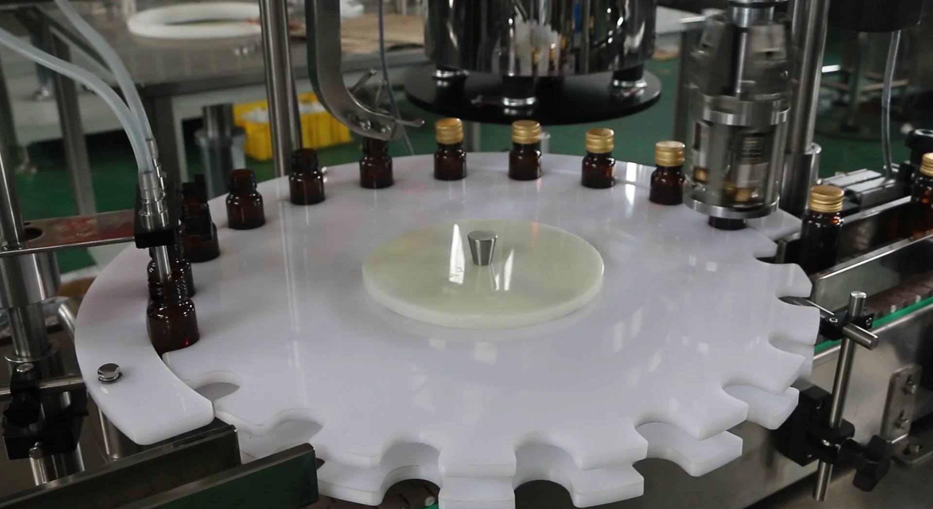 ALWELL Peristaltic Pump Automatic Pharma Oral Liquid Filling Machine  Vial Bottle Filling Capping And Labeling Machine