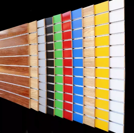 Construction walnut extira bent slat wall mount mdf fiberboard raw board 9mm for Store Display