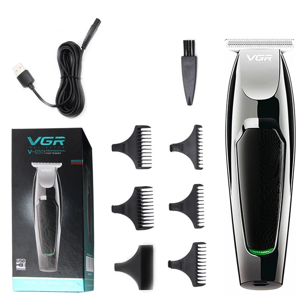VGR Hair Cutting Machine Electric Hair Clipper Professional Haircut Machine Mini Barber Rechargeable Hair Trimmer for Men V-071