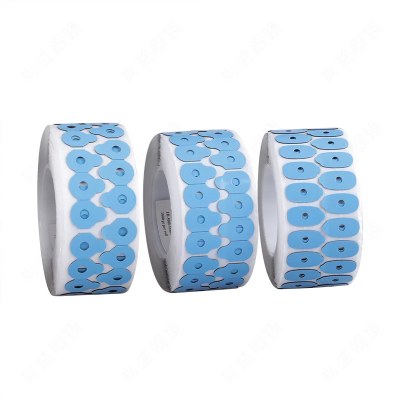 Для чистки линз блокирующая панель D-1915 дешевые объектив блокирования подушки оптическое лабораторное детали очков противоскользящая наклейка водонепроницаемый коврик