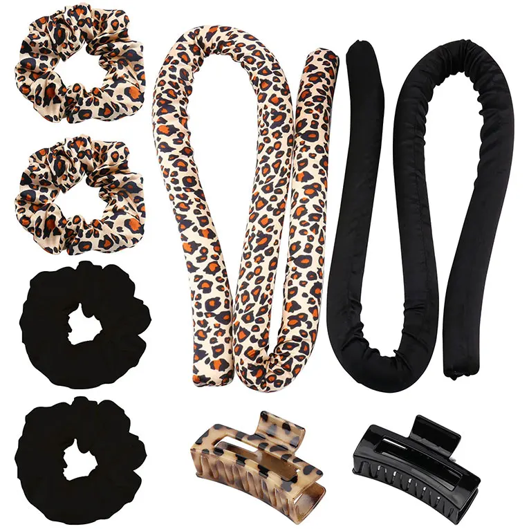 mulberry silk magic foam sponge wireless hair wave roller curler for curling hair growth heatless