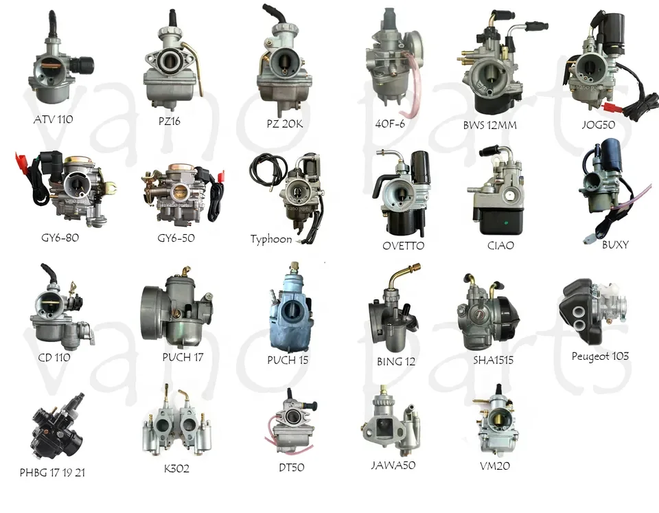 GD-HSHYQ-008 GY6-50 Motorcycle Carburetor Cab Fit