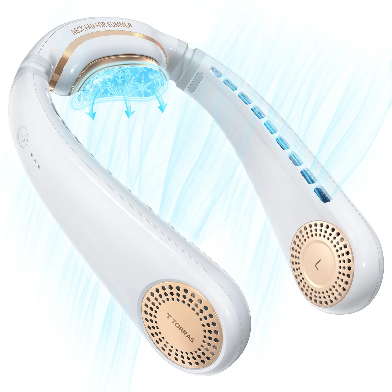 TORRAS Coolify 2021 New Series USB Neck Fan Cooling Portable Mini Wearable Air Conditioner