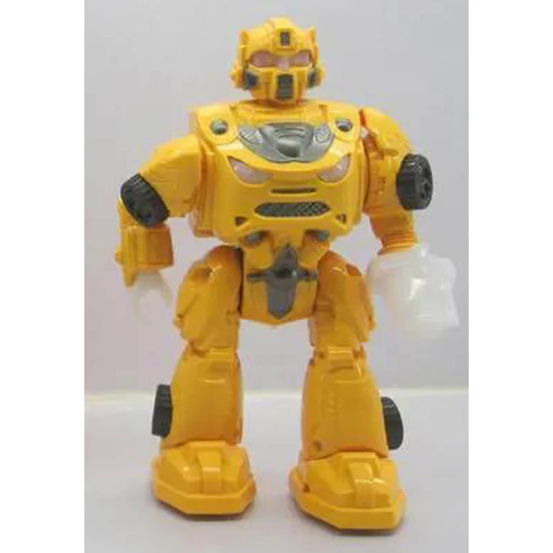 Felisu New design educational intelligent BO yellow robot toy with light and sound for sale