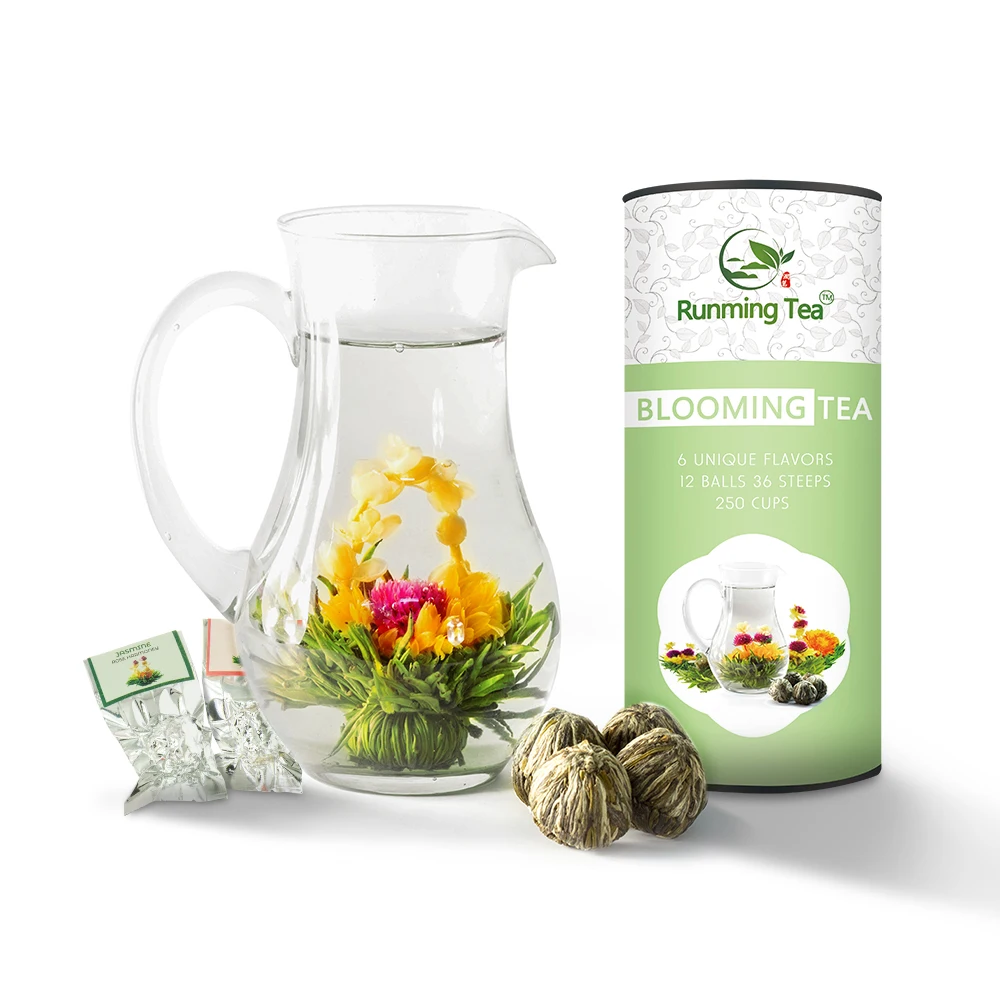 Organic Chinese Lily Chrysanthemum Lotus Flower China Dragon Blooming Tea