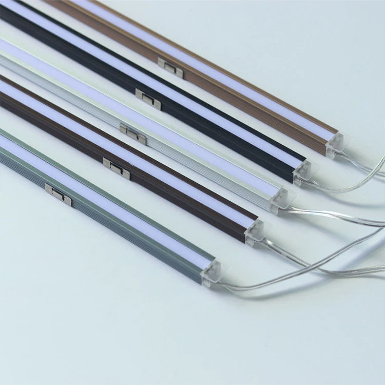 LED solderless strip light with embedded linear light cabinet layer board wardrobe wine cabinet light VOC