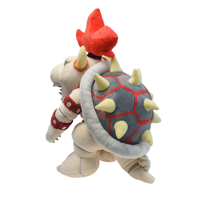 free shipping 33CM High Quality Dry Bones Bowser Koopa  Plush Game Boss Stuffed Toy Cartoon Soft Doll
