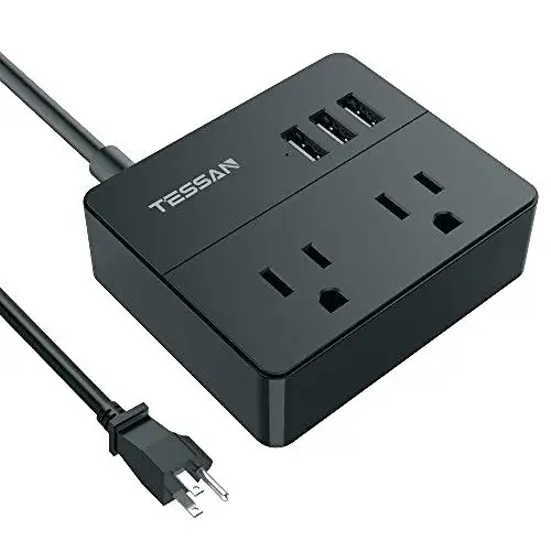US Standard Surge Protector Power Strip with Innovative Chinese Design, Outlets USB Ports Socket Phone Holder plastic shell.