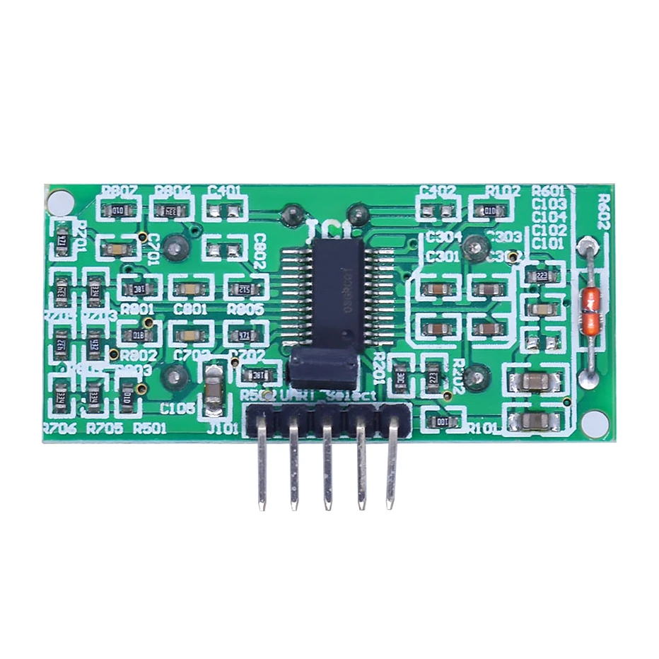 US-100 Ultrasonic Sensor Module DC 2.4V - 5V With Temperature Compensation Range Distance 450cm For Arduino