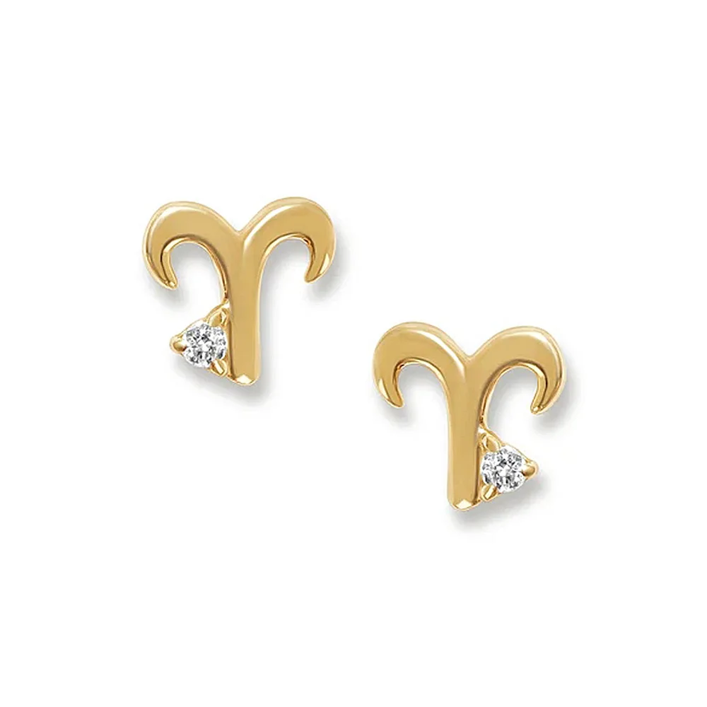 Серьги-гвоздики из серебра 925 пробы
