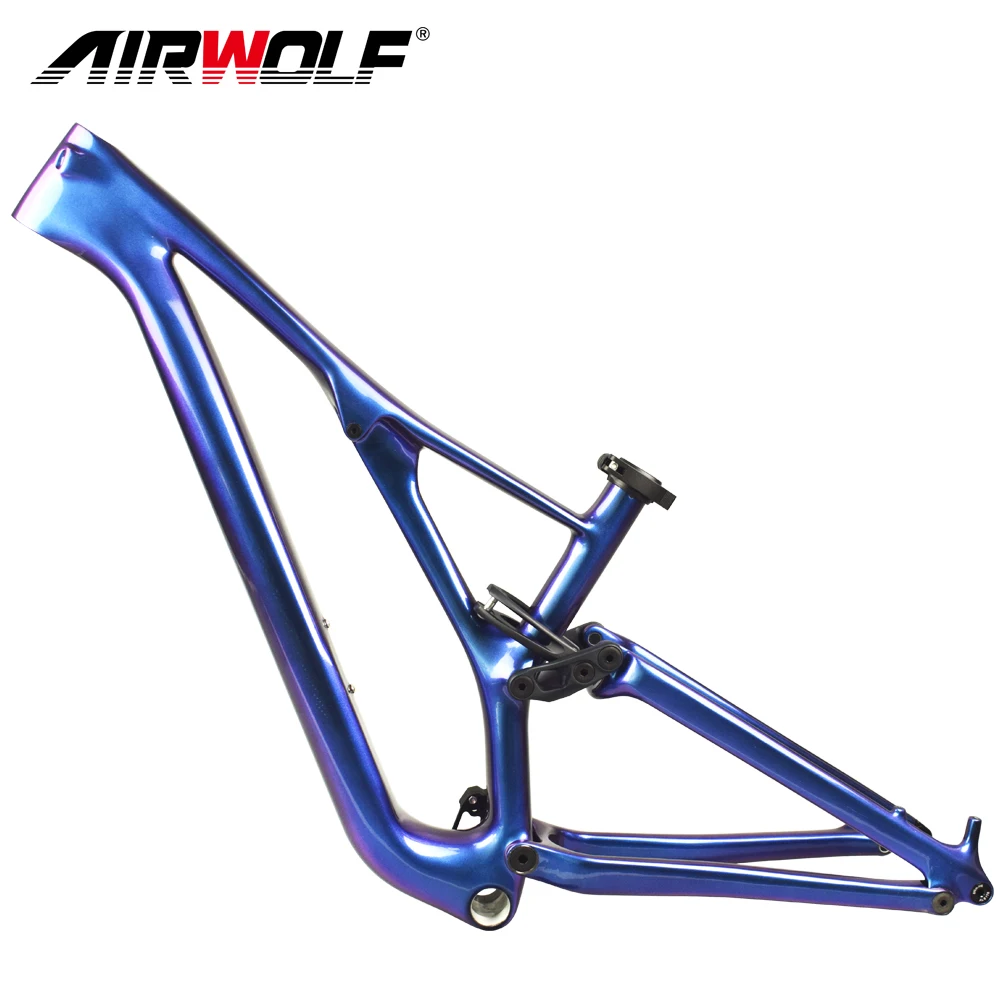  Airwolf 29ER углеродная Подвеска MTB рама BSA горная путешествия 142 мм Хамелеон