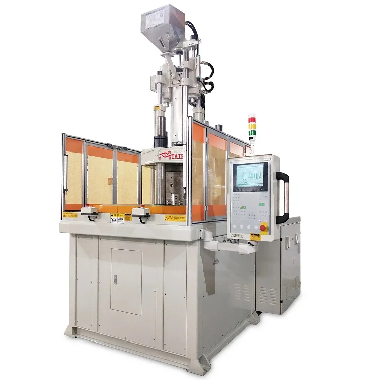 High Efficiency Rotary Vertical 120 Ton Plastic Injection Molding Machine For Making Auto Parts