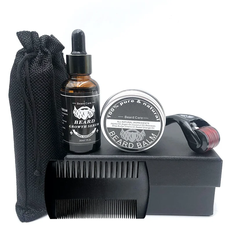 Для мужчин, бороды, волосы для роста, быстрая продукция, лучший набор, масло для роста бороды, цена, частная марка, набор для роста бороды