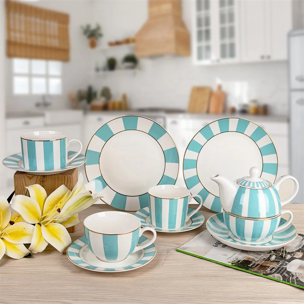 modern  Dinnerware Sets 12pcs 16pcs 20pcs 30pcs  new bone china fine china 2022 trends modern home tableware  giftware