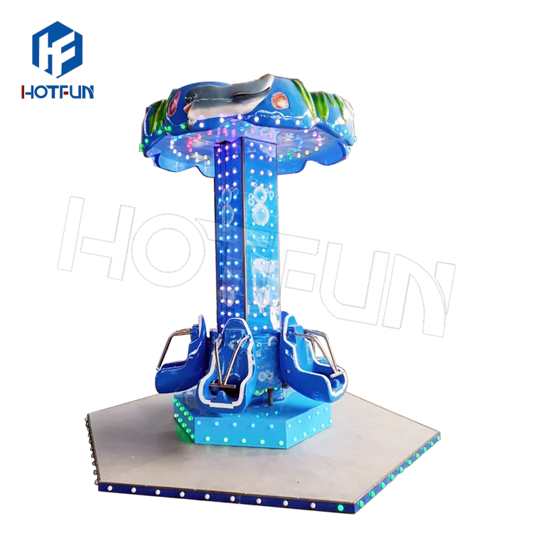 Delicate Factory Price Attractive Amusement Park Ride Mini Drop Tower For Sale