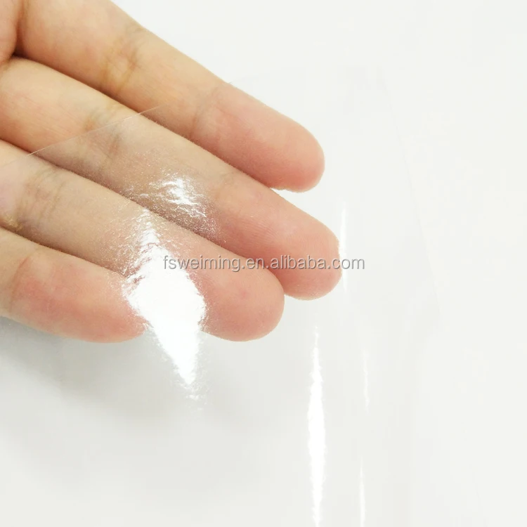 PVC Film Manufacturer Customized Normal Clear PVC Film With Powder For Packing And Stationery