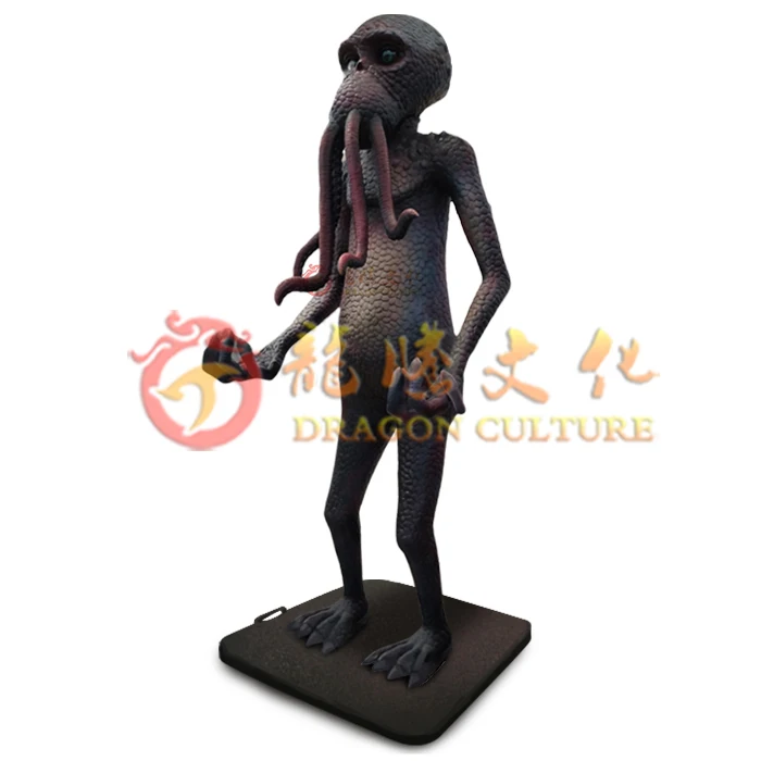 Handmade Hot Sale Life Size Newest Artificial Scary Human Monster Animatronic Product for Ghost House