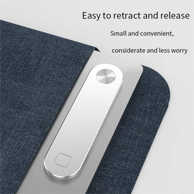 Mobile Accessories Computer Expansion Metal Foldable Laptop Side Stand Phone Holder Magnetic Mount For PC extension
