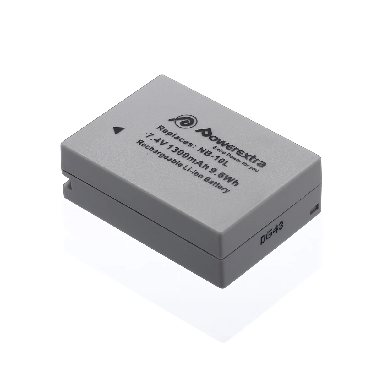 Full Decoded NB-10L Rechargeable 7.4V 1300mAh Li-ion Camera Battery For Canon